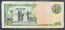 Load image into Gallery viewer, Dominican Republic 10 Pesos Banknote
