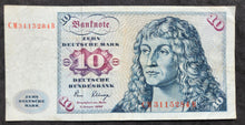 Load image into Gallery viewer, Germany 10 Deutsche Mark Banknote
