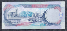 Load image into Gallery viewer, Barbados 2 Dollars Banknote 2007
