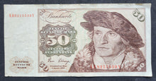 Load image into Gallery viewer, Germany 50 Deutsche Mark Banknote
