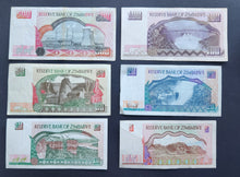 Load image into Gallery viewer, Zimbabwe Banknote Set Chiremba Rocks (Second Issue)
