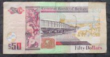Load image into Gallery viewer, Belize 50 Dollars Banknote
