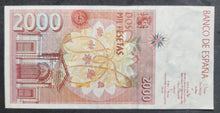 Load image into Gallery viewer, Spain 2,000 Pesetas Banknote
