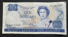 Load image into Gallery viewer, New Zealand 10 Dollar Paper Banknote (Hardie) (1981-1992)
