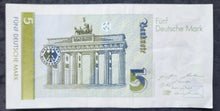 Load image into Gallery viewer, Germany 5 Deutsche Mark Banknote
