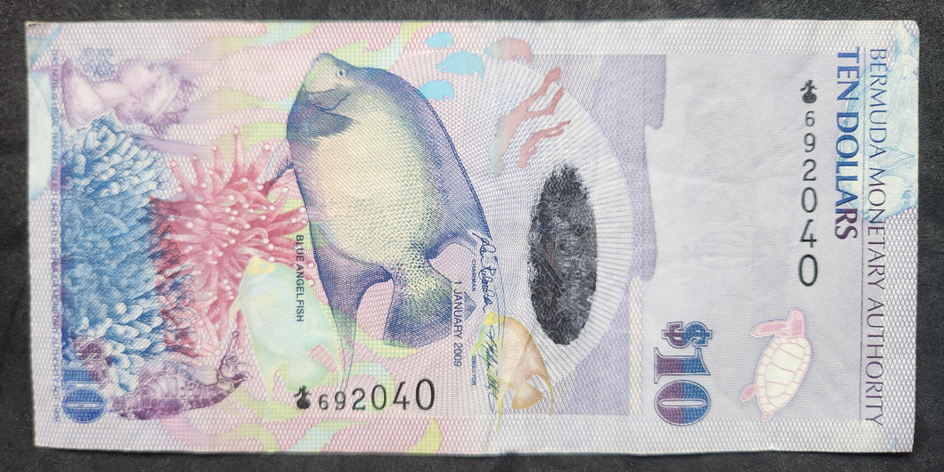 Bermuda 10 Dollars Banknote