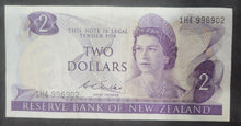 Load image into Gallery viewer, New Zealand 2 Dollar Paper Banknote (Wilks) (1967-1981)

