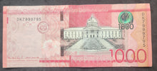 Load image into Gallery viewer, Dominican Republic 1,000 Pesos (2016) Banknote
