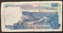 Load image into Gallery viewer, Indonesia 1,000 Rupiah Banknote
