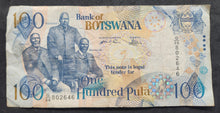 Load image into Gallery viewer, Botswana 100 Pula Banknote

