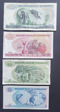 Load image into Gallery viewer, Zimbabwe 1983 Banknote Set
