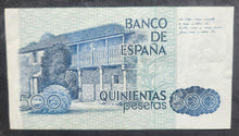 Load image into Gallery viewer, Spain 500 Pesetas Banknote
