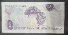 Load image into Gallery viewer, New Zealand 2 Dollar Paper Banknote (Wilks) (1967-1981)
