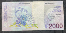 Load image into Gallery viewer, Belgium 2,000 Francs Banknote
