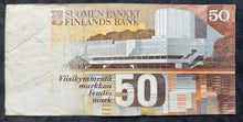 Load image into Gallery viewer, Finland 50 Markkaa Banknote
