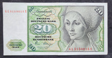 Load image into Gallery viewer, Germany 20 Deutsche Mark Banknote
