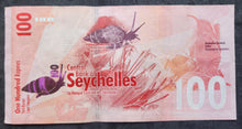 Load image into Gallery viewer, Seychelles 100 Rupees Banknote
