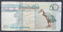 Load image into Gallery viewer, Seychelles 50 Rupees (1998) Banknote
