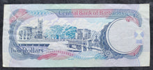 Load image into Gallery viewer, Barbados 2 Dollars Banknote 2000
