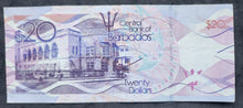 Load image into Gallery viewer, Barbados 20 Dollars Banknote
