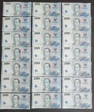 Load image into Gallery viewer, Indonesia 2,000 Rupiah Banknotes x 21
