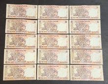 Load image into Gallery viewer, India Ten Rupees x 15 Banknotes
