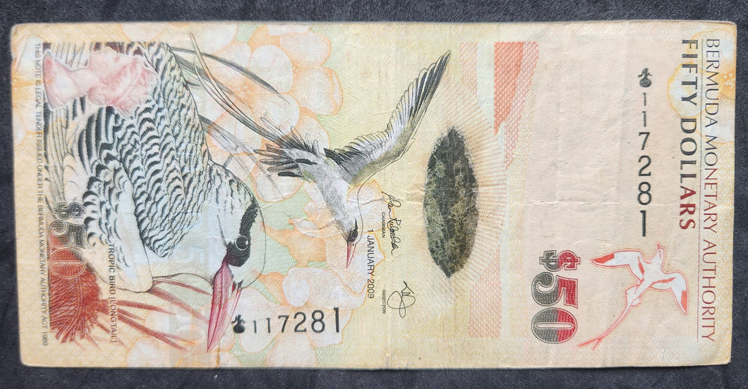 Bermuda 50 Dollars Banknote