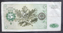 Load image into Gallery viewer, Germany 5 Deutsch Mark Banknote
