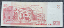 Load image into Gallery viewer, Philippines 50 Piso (2001-2013) Banknote
