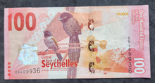 Load image into Gallery viewer, Seychelles 100 Rupees Banknote
