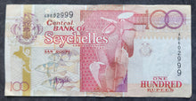 Load image into Gallery viewer, Seychelles 100 Rupees Banknote
