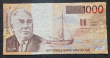 Load image into Gallery viewer, Belguim 1,000 Francs Banknote
