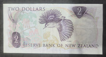 Load image into Gallery viewer, New Zealand 2 Dollar Paper Banknote (Hardie) (1967-1981)
