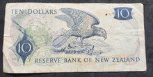 Load image into Gallery viewer, New Zealand 10 Dollar Paper Banknote (Hardie) (1967-1981)

