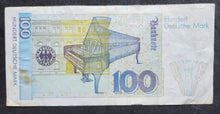 Load image into Gallery viewer, Germany 100 Deutsche Mark Banknote
