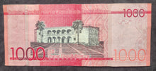 Load image into Gallery viewer, Dominican Republic 1,000 Pesos (2016) Banknote
