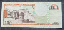 Load image into Gallery viewer, Dominican Republic 100 Pesos Banknote
