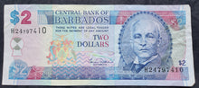 Load image into Gallery viewer, Barbados 2 Dollars Banknote 2000
