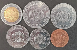 Bolivia Coin Set