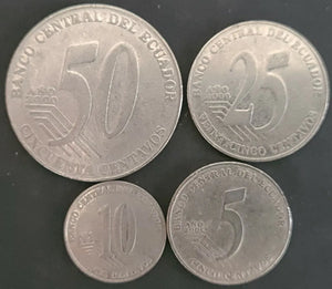 Ecuador Coin Set