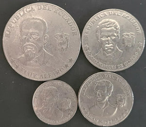 Ecuador Coin Set