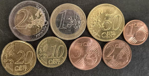 Euro Coin Set