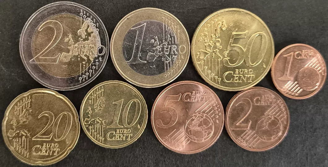 Euro Coin Set