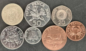 Guernsey Coin Set