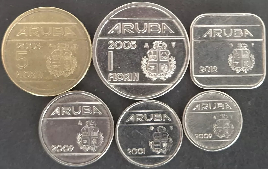 Aruba coin set