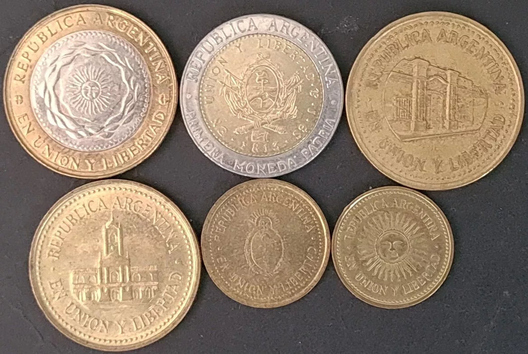 Argentina Coin Set