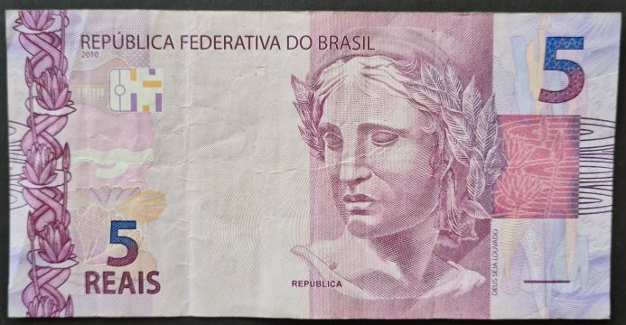 Brazil 5 Real Banknote