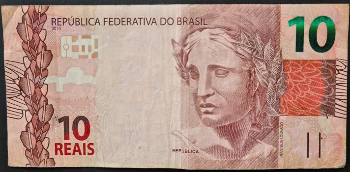 Brazil 10 Real Banknote