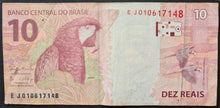 Load image into Gallery viewer, Brazil 10 Real Banknote
