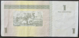 Cuba 1 Pesos Convertibles Banknote